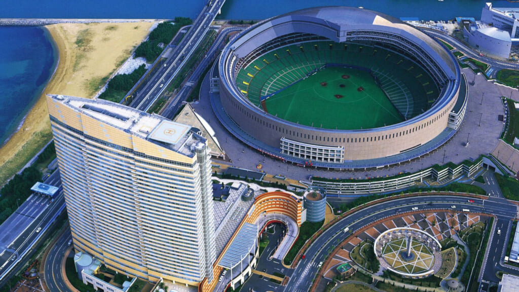 ヒルトン福岡シーホーク空撮