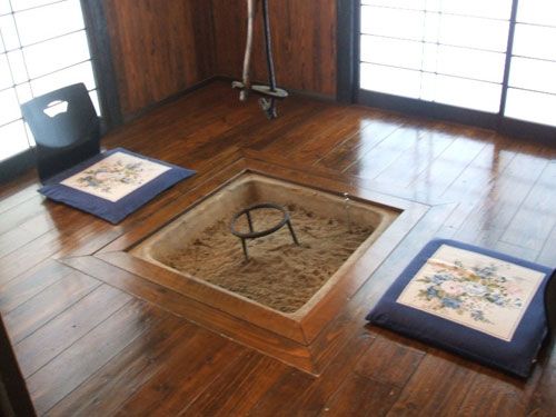旅館 早水荘の囲炉裏